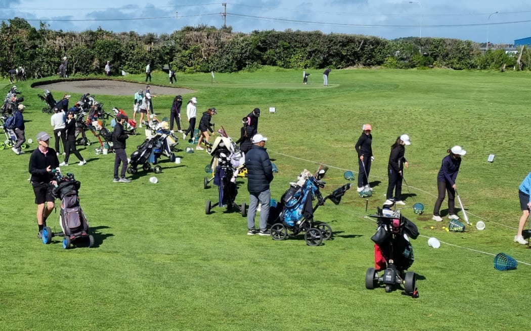 The country's top junior golfers have been in action at Ngāmotu Links this week.