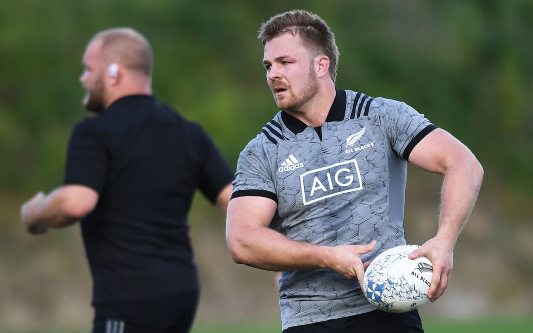 All Blacks flanker Sam Cane.
