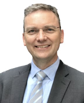 Dr Rodger Tiedemann, consultant haematologist