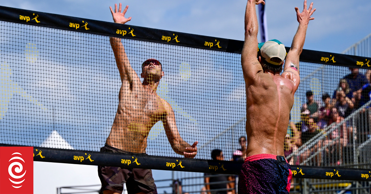 Kiwis bring beach volleyball’s ‘Michael Jordan’ to New Zealand