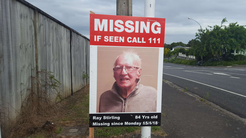 Mr Stirling has been missing since Monday.