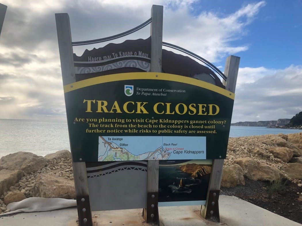 Cape Kidnappers signage