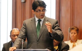 Fiji's Finance Minister, Aiyaz Sayed-Khaiyum.