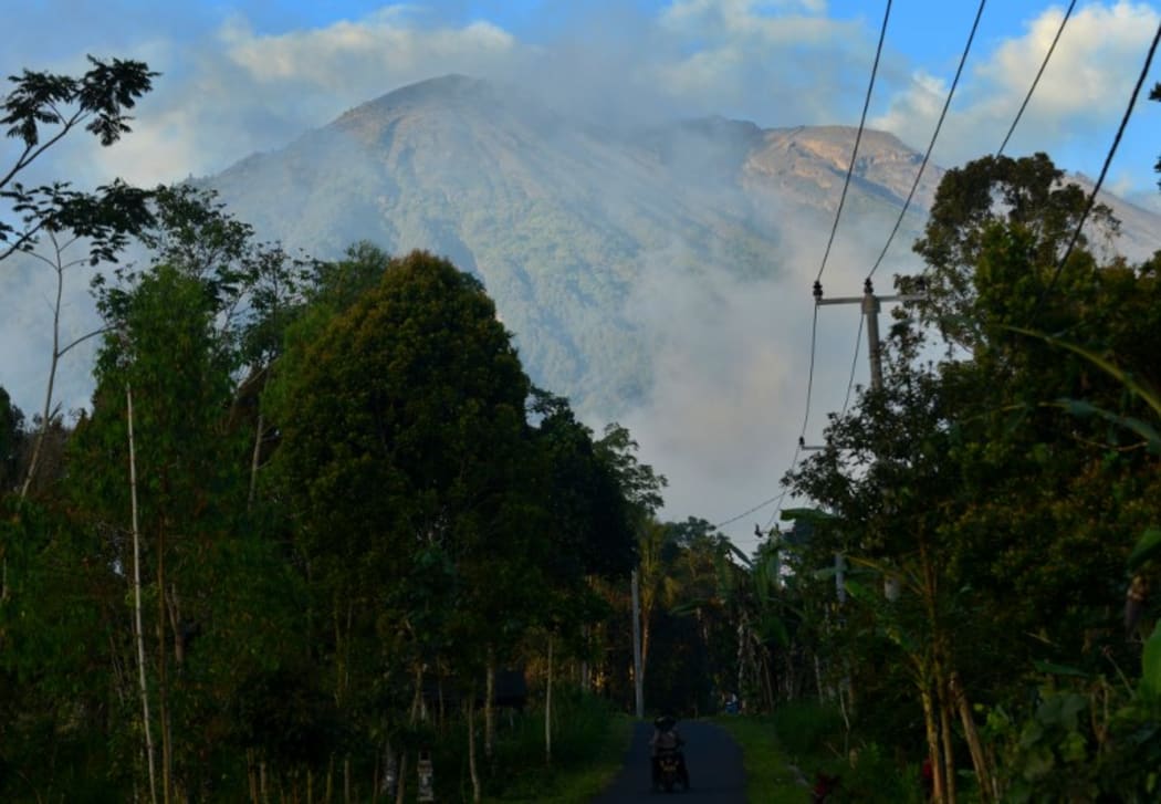 Mt Agung.