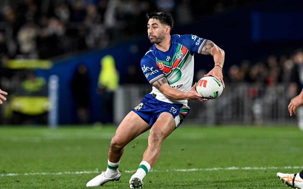 Auckland, New Zealand. 16th Sep, 2023. Addin Fonua-Blake of the Warriors  celebrates a try with team during the NRL Semi-final between the New  Zealand Warriors and the Newcastle Knights at Mt Smart