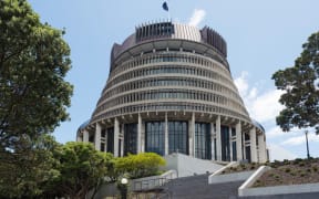 The Beehive, Wellington.