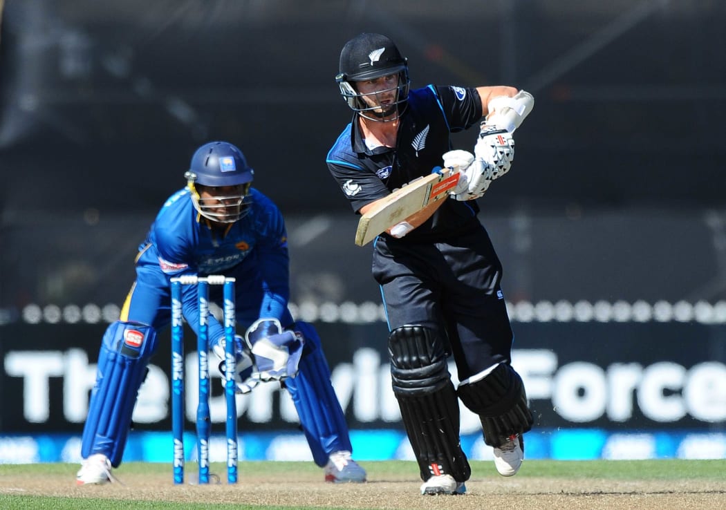 Black Cap player Kane Williamson during Match 4 of the ANZ One Day International Cricket Series between New Zealand Black Caps and Sri Lanka at Saxton Oval, Nelson.
