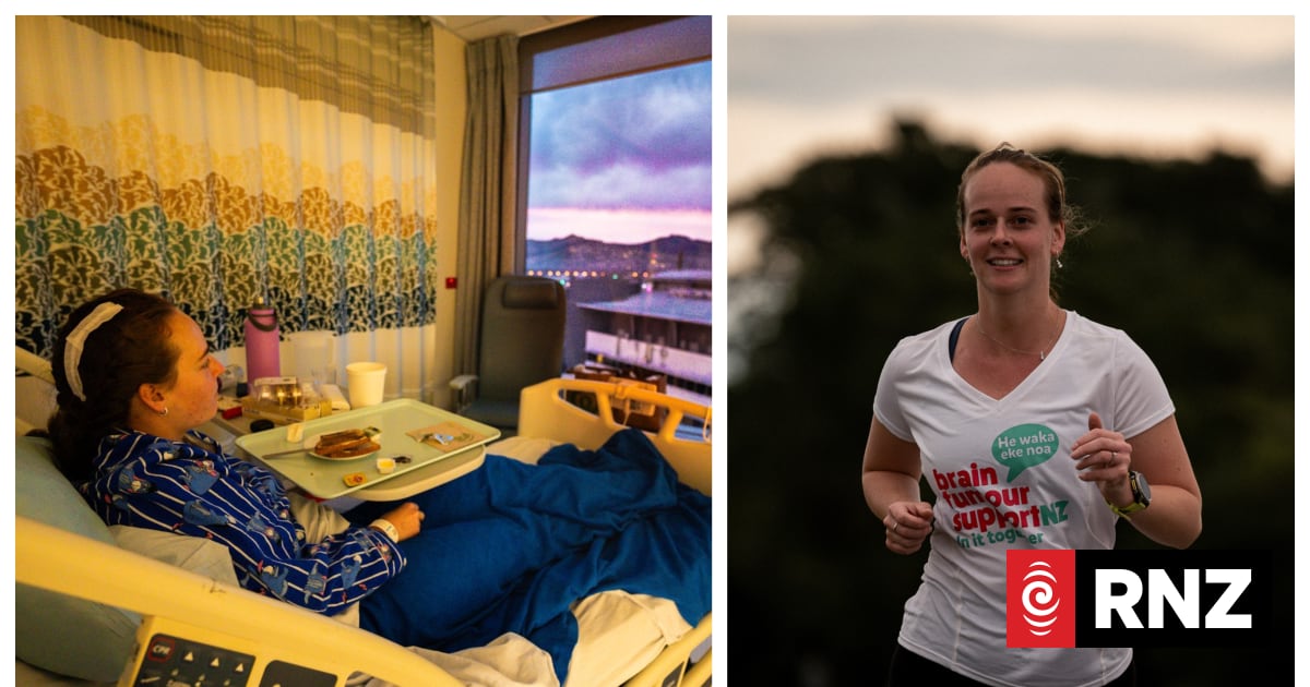 Four brain surgeries and a terminal diagnosis, but fighting back to run a marathon