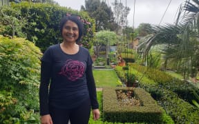 Taranaki Garden Festival director Tetsu Garnett