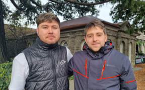 Abraham Ruz, left, and Federico Planes.