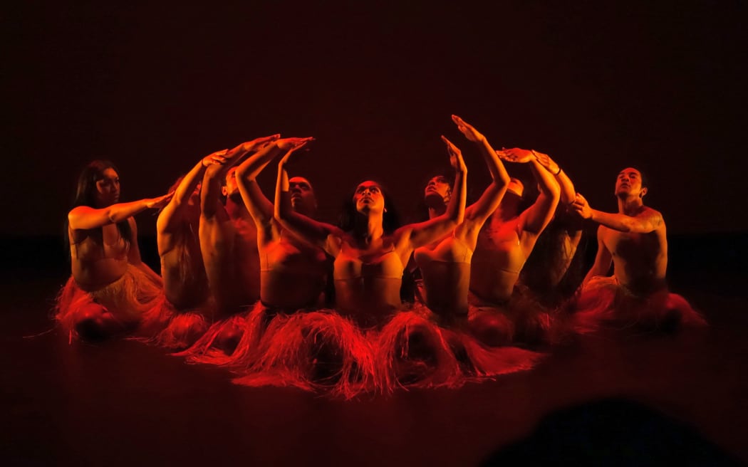 'Le Freak' by Fine Fatale, with Amanaki Prescott-Faletau in centre.