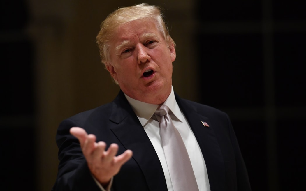 US President Donald Trump.