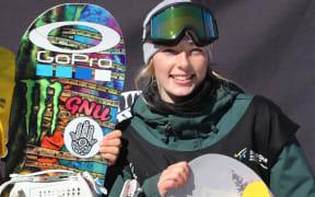 Snowboarder Zoi Sadowski-Synnott.