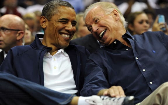 Barack Obama and Joe Biden