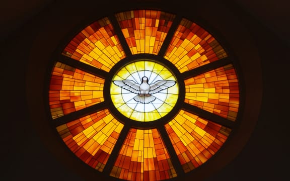 Holy Spirit window, Christ the King Catholic Church (Ann Arbor, Michigan)