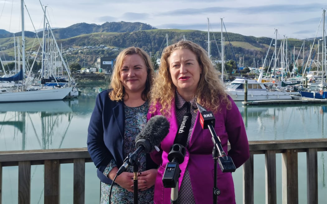 Nelson MP Rachel Boyack and Minister for Oceans and Fisheries Rachel Brooking launched the Fishing Industry Transformation Plan on 7 August 2023.