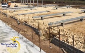 Western Pacific University under construction.