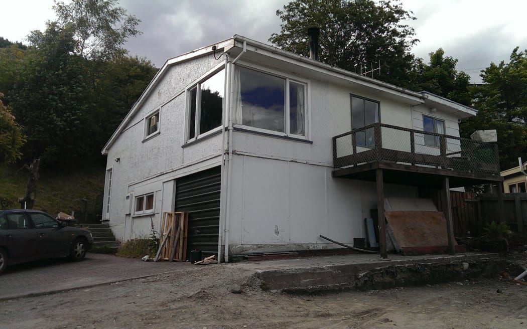 A house understood to be of interest to police in the investigation into the whereabouts of Joseph Armstrong.
