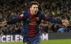 Barcelona's Lionel Messi.