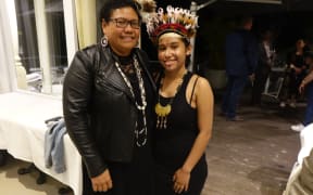 Dancer Supina Iorive with her mother Elaine Iorive