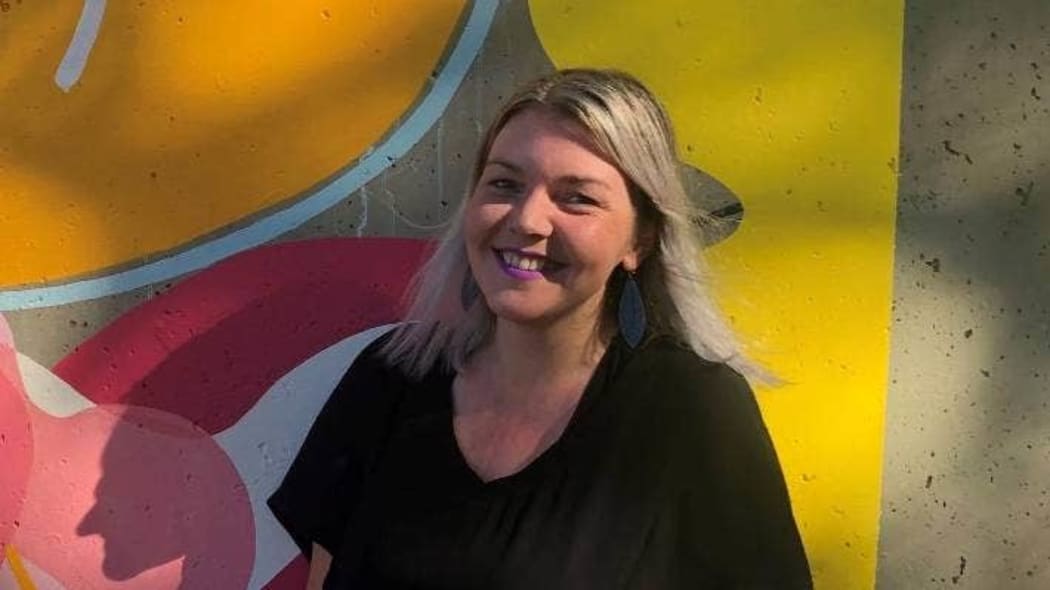Kat Waswo from the newly formed group FARK: For Arts Rising in Kirikiriroa