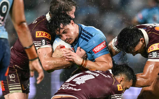 State of Origin: Ethan Strange and James Tedesco star in Blues' win ...