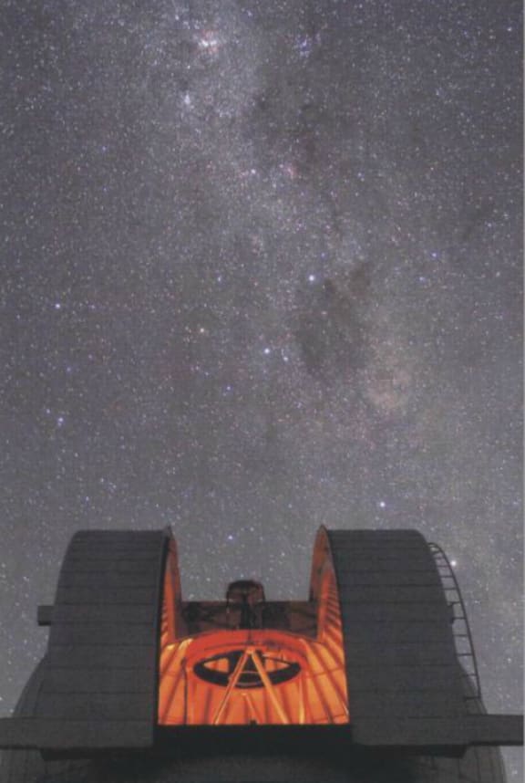 MOA 2, a telescope at the Mt John Observatory at Lake Tekapo, monitors a patch of the Southern Hemisphere sky for microlensing events.