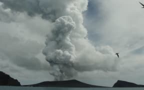 Hunga Ha'apai in Tonga