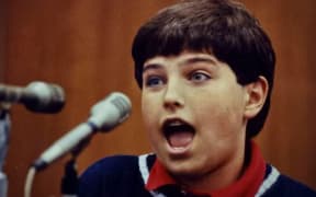 Collier Landry was 12 years old when he testified at his mother's murder trial.