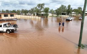 Record-breaking flooding continues to impact outback Queensland with more rain on the way.