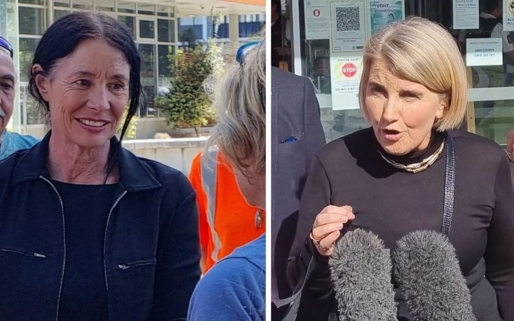 Former allies Sue Grey and Liz Gunn in electorate turf war | RNZ News