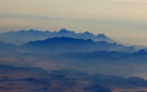 The desert in the Sinai Peninsula.