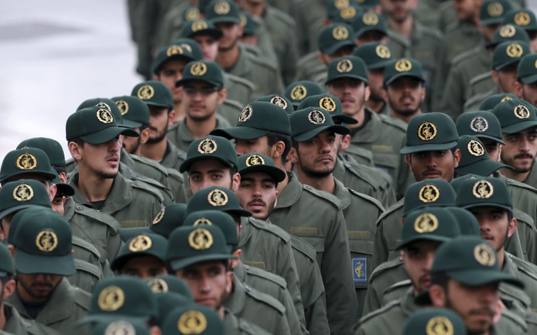 Iranian Revolutionary Guard members