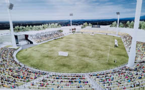 When complete the proposed Yarrow Stadium redevelopment will have a capacity of about 25,000.