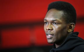 Kiwi UFC star Israel Adesanya.