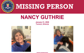 This image released by the Federal Bureau of Investigation (FBI) on February 5, 2026 shows the Missing Person Poster for Nancy Guthrie, mother of NBC News "Today" co-host Savannah Guthrie. On February 5, detectives searching for the kidnapped mother of a top US TV news anchor said blood discovered on her doorstep belonged to the missing 84-year-old woman, in the latest twist in a case that has gripped America. Nancy Guthrie, mother of NBC News "Today" co-host Savannah Guthrie, is believed to have been kidnapped from her home in Tucson, Arizona, some time on the night of January 31 or on the morning of February 1, sparking a massive hunt and a race against time to find her. (Photo by FBI / AFP) / RESTRICTED TO EDITORIAL USE - MANDATORY CREDIT "AFP PHOTO /  HANDOUT / FBI" - NO MARKETING NO ADVERTISING CAMPAIGNS - DISTRIBUTED AS A SERVICE TO CLIENTS