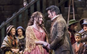 A scene from Luisa Miller at Met Opera