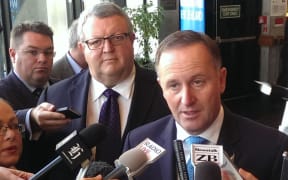 John Key and Gerry Brownlee.