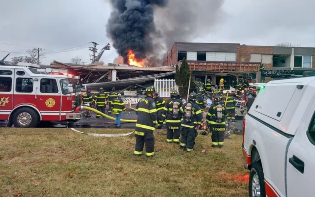 Parkland Fire Company responded to a fire at a nursing home in Bristol, Pennsylvania, on Tuesday, December 23, 2025.