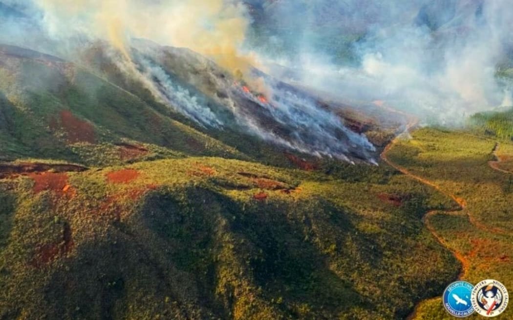 Scenes of devastation in Mont-Dore near Nouméa. PICTURE Civil security New Caledonia