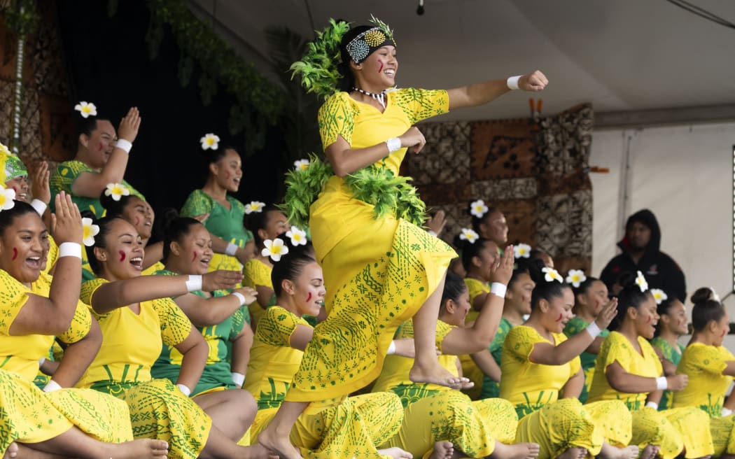 McAuley High School Samoan group