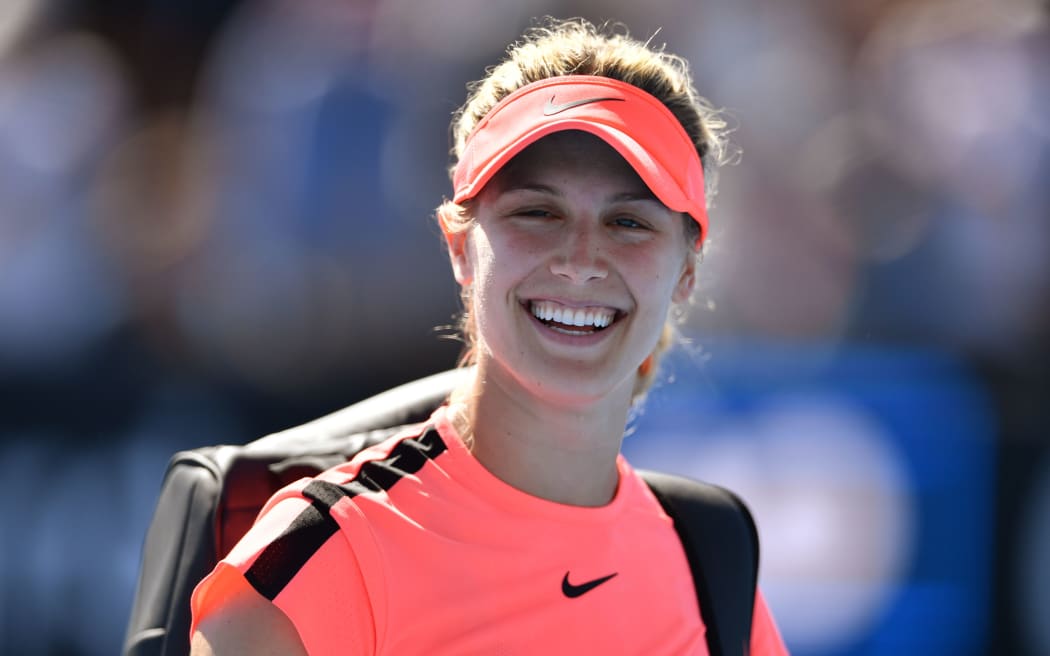 Canadian tennis star Eugenie Bouchard