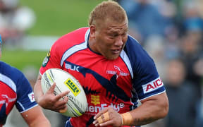 Siua Hulanukunuka on the charge for Tasman
