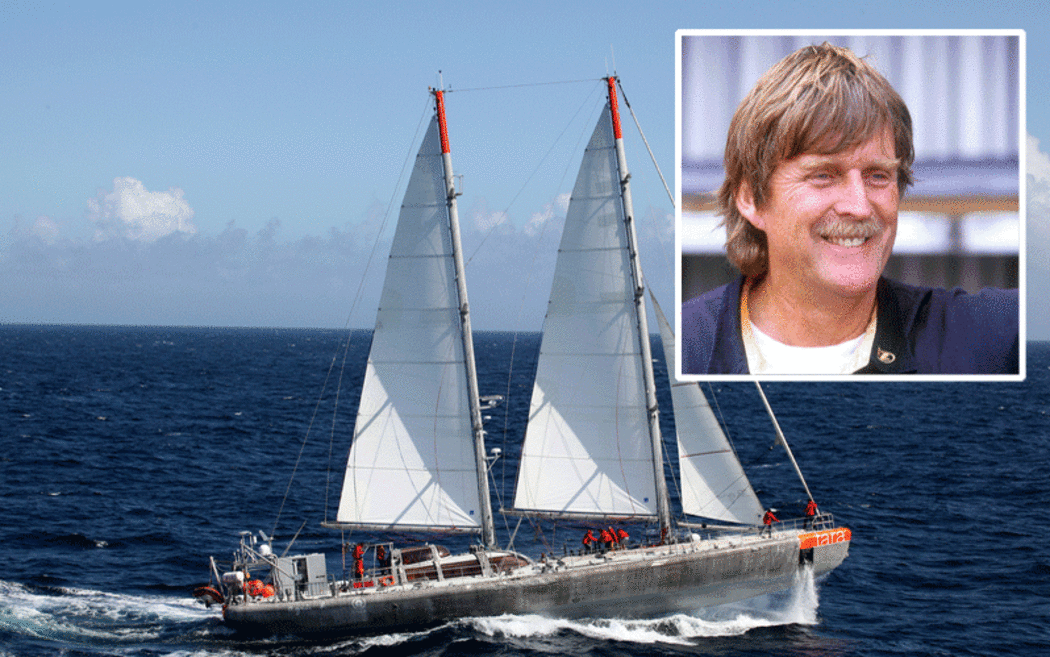 The Tara, pictured here, used to be Sir Peter Blake's boat Seamaster. He was killed on board by pirates in the Amazon in late 2001.