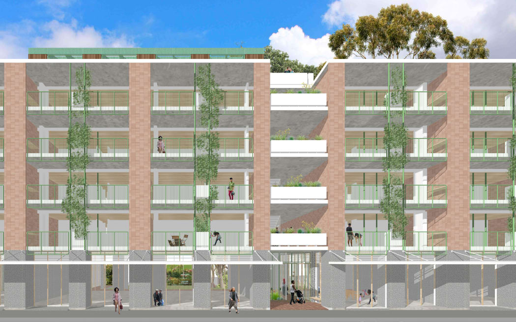 Дизайн средних квартир наградил среднюю высоту космического корабля.