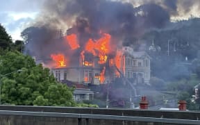 house fire in Dunedin