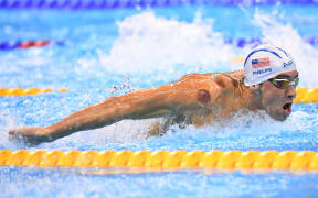 19-times Olympic gold medallist Michael Phelps could be seen sporting cupping marks during the men's 200m butterfly heats.