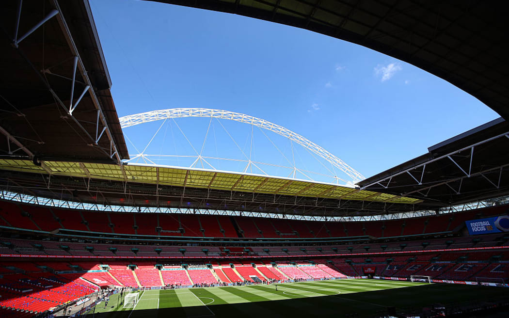 Wembley Stadium, London.