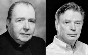 An uncanny likeness? Father Thomas Sullivan, left, and Jim Graham, who had the priest’s body exhumed to prove it's his father.