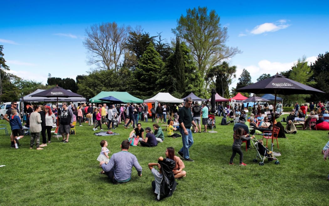 The Tōmoana Showgrounds is home to the popular weekly Farmers’ Market.